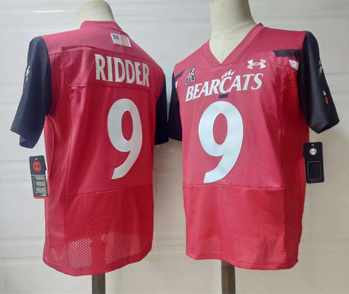 Men Biturong #9 Ridder Red 2025 NCAA Jersey->ncaa teams->NCAA Jersey